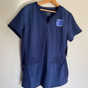 Scrubstar Performance Collection Top in Deep Blue